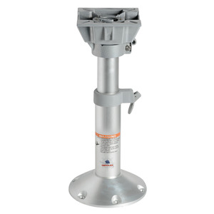 Pedestal with swivel seat mount